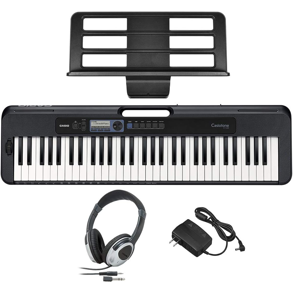 CASIO CT-S300 Headphone Set 61 Keys Casiotone Keyboard Electronic Piano