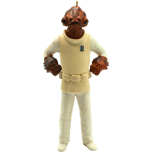 Star Wars Return of the Jedi Admiral Ackerbar Ornament 2015 Hallmark