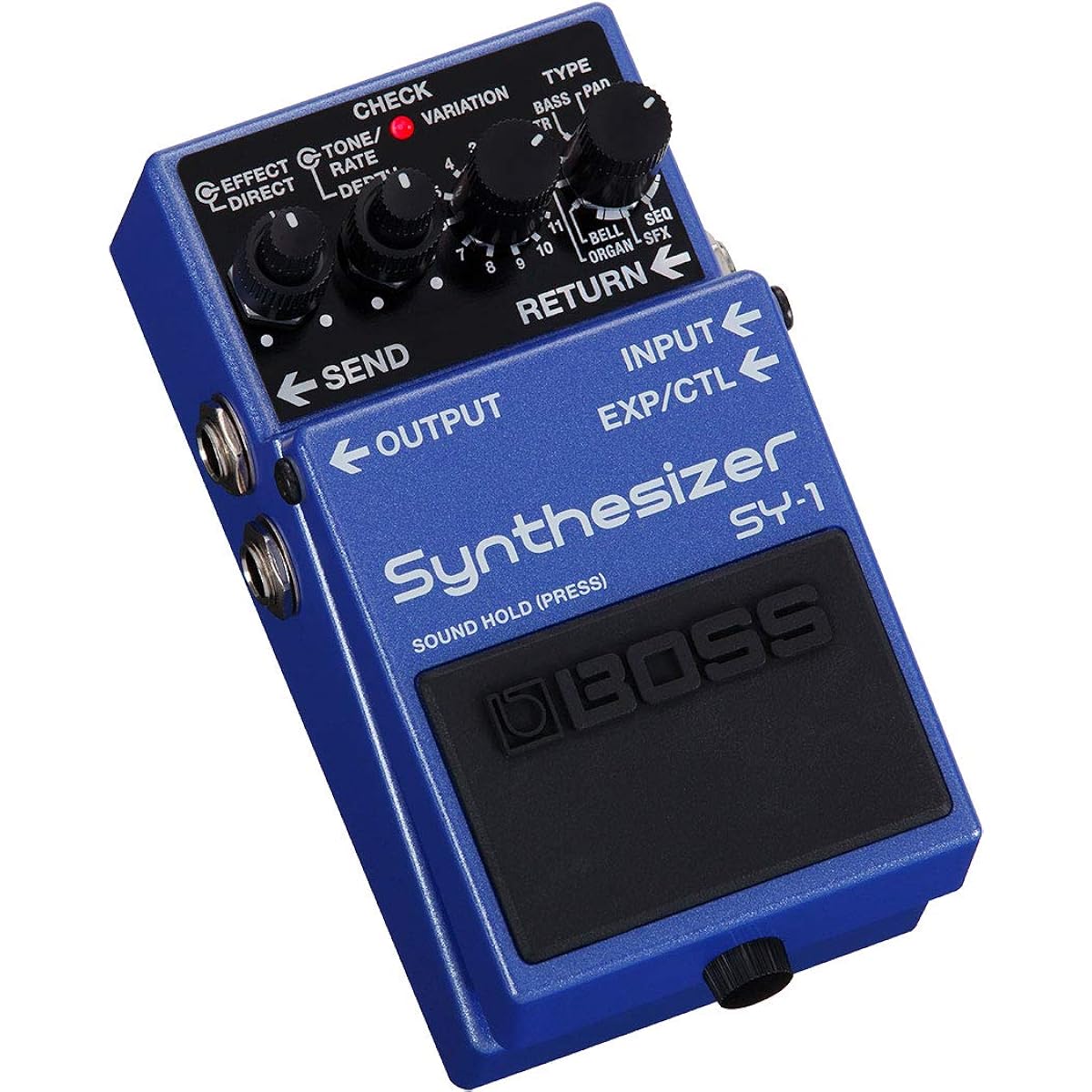 BOSS - Synthesizer SY-1 + KORG Pitchclip 2 PC-2 + Marks Original Cross Set