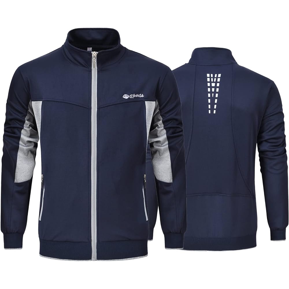[TBMPOY] Jersey Men's Top and Bottom Sportswear Set Sweatshirts Running Wear Sweat Absorbent Quick Drying Activewear Jogging Wear Walking Climbing Wear Walking Hiking Top and Bottom Set