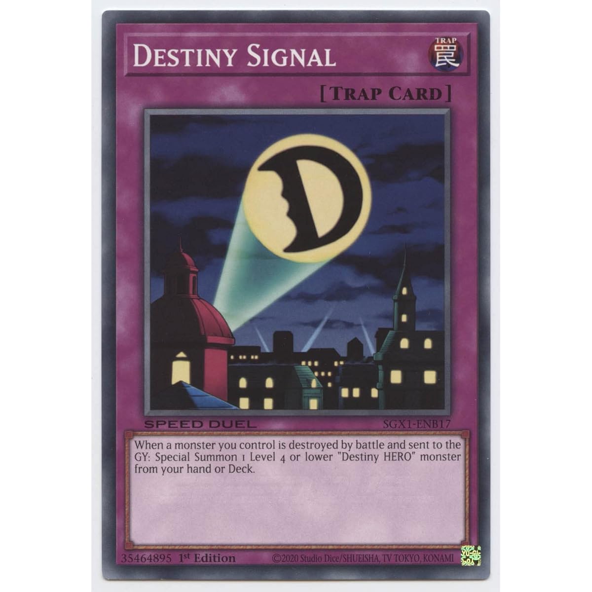 Destiny Signal - SGX1-ENB17 - Common - First Edition.