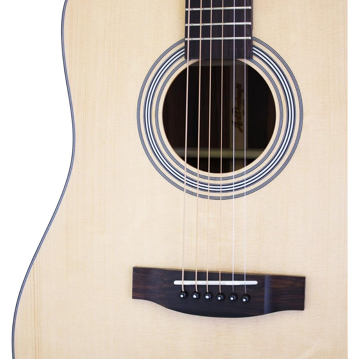 ARIA Acoustic guitar with soft case AD-215 N