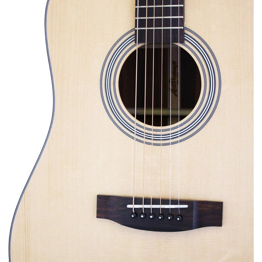 ARIA Acoustic guitar with soft case AD-215 N