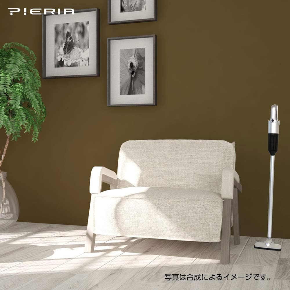 Doshisha Vacuum Cleaner Stick Cleaner Lightweight 880g Cordless Wall Hanging MAGIC LIGHT Pearl White Pieria