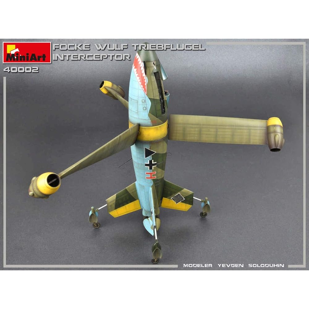 Miniart 1/35 Luftwaffe Focke-Wulf Triebflugel Plastic Model MA40002