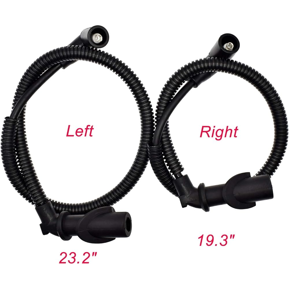 2pcs 4012439 Ignition Coil Spark Plug Cap Wire Polaris Sportsman Ranger 700 800 RZR 800 Sportsman 800 Sportsman 700 Pairing Left and Right