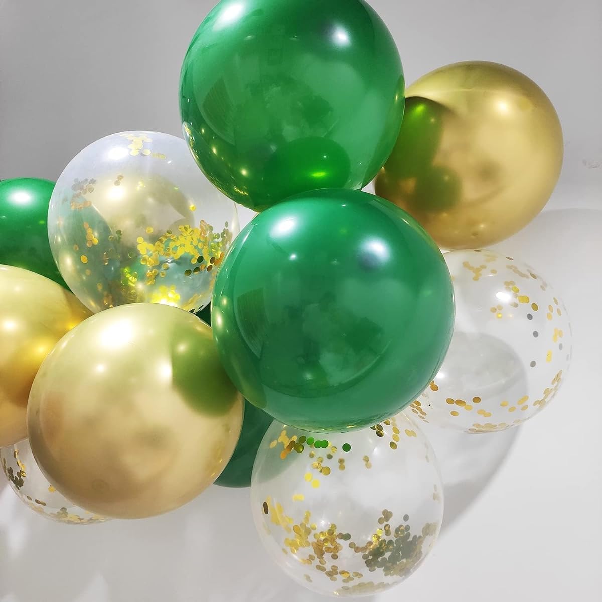 Graduation Decorations Green Gold 2023/Green Gold Balloons Green Gold Graduation Party Decorations USF Class of 2023 Congrats Grad Pouch Sign Graduation Party Decorations Green Gold