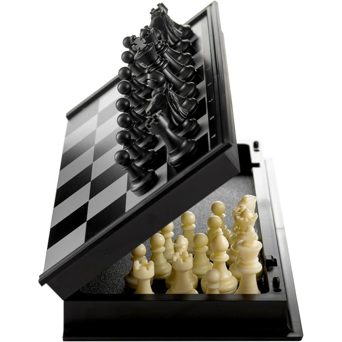 Luoyer 9.8" Portable Travel Chess Set, Magnetic Foldable Chess Board, Small Chess Board Game Set Strategic for Teens/Adults/Beginners