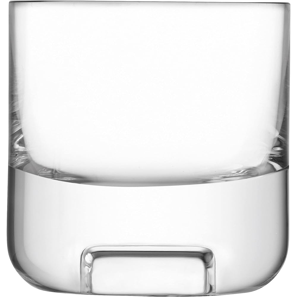 LSA Glass Cask Whiskey Tumbler x 2 G1687-09-301