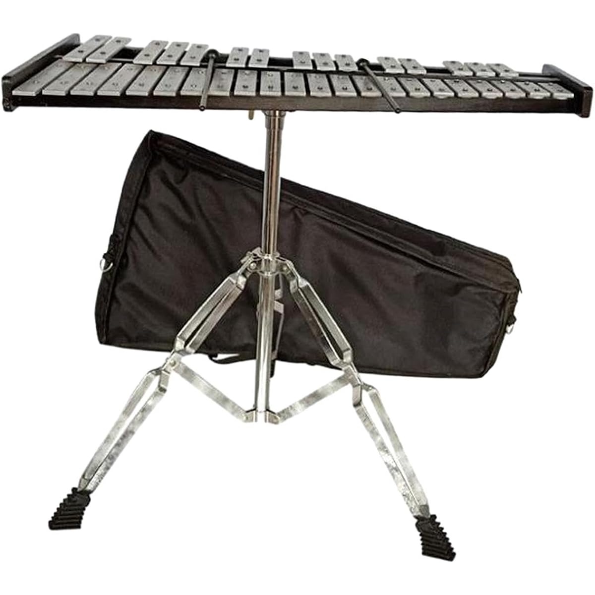 Colaxi Metal Xylophone Berg Glockenspiel Professional 37 Notes Portable with Adjustable Stand for Boys Girls Christmas Gift, No Music Stand