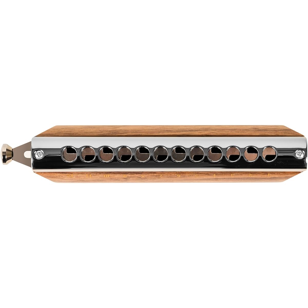 SUZUKI Chromatic Harmonica Gregor Series Wooden Cover Model G-48W