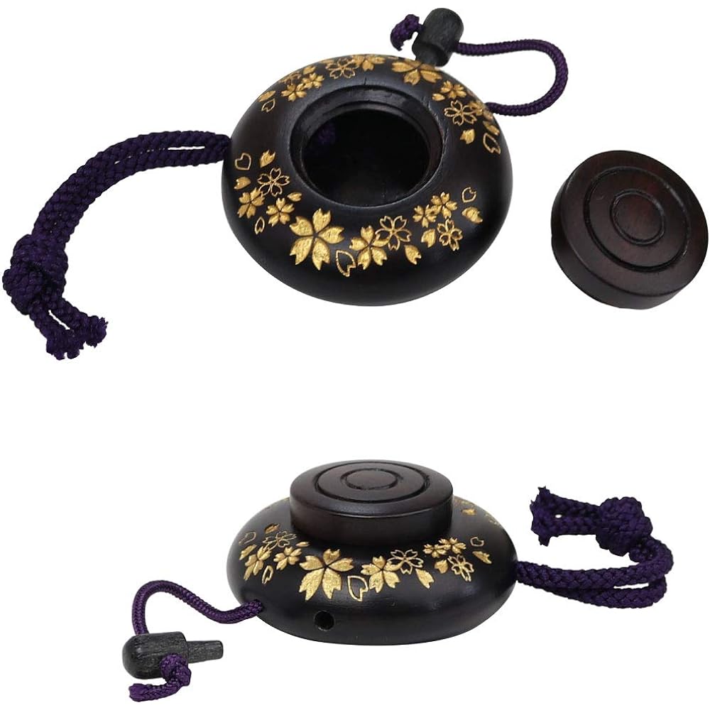 Incense holder (small size, gold)