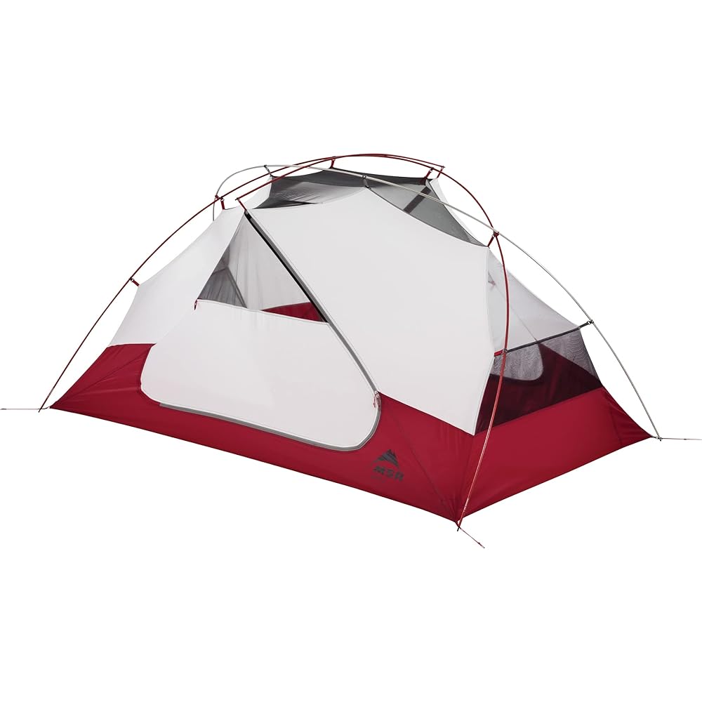 MSR Outdoor Lightweight Backpacking Tent with Ground Sheet (Footprint) Elixir-2 (for 2 People)
