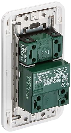 Panasonic Embedded Electronic Toilet Ventilation Switch Set WTP54816WP