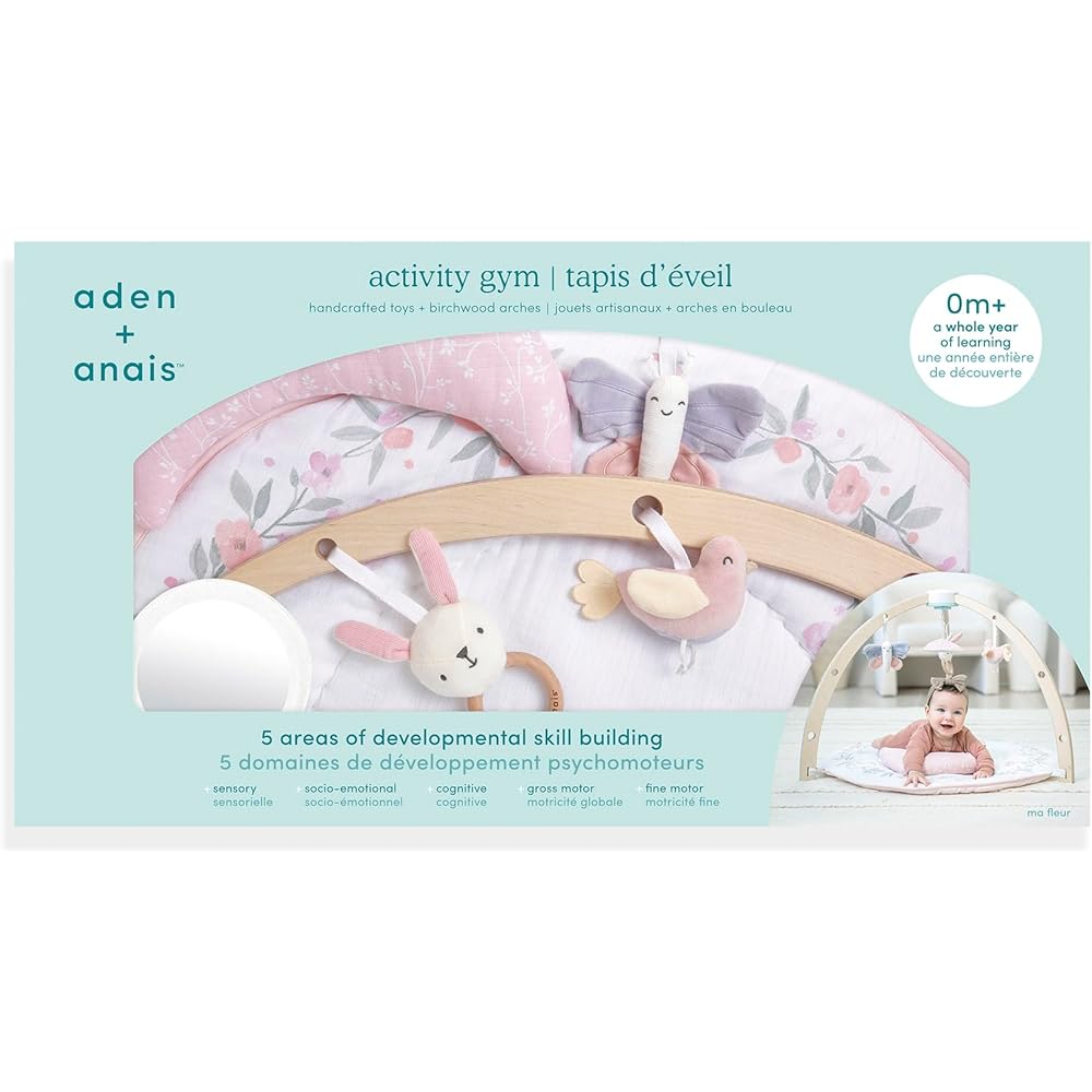 aden + anais (aiden and anai) Japanese genuine product activity gym activity gym ma fleur AAGM10002 baby gift baby gift