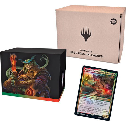 Magic the Gathering Kamikawa Neon Dynasty Commander Deck Upgrade Unleashed Minimal Package Version Recommended for ages 13 and up