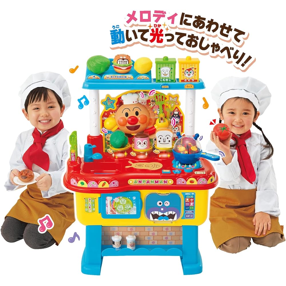 Joy Palette Anpanman Everyone Dance! A fun cooking show