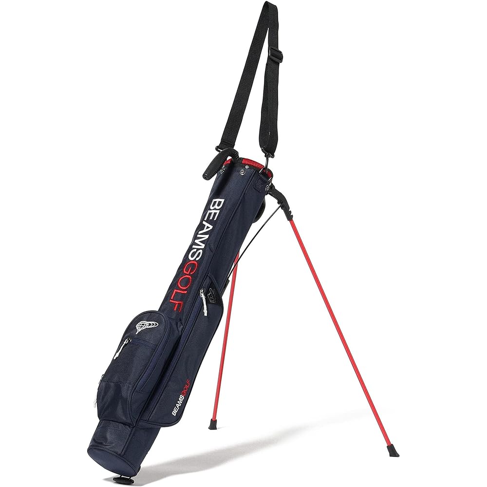 (BEAMS GOLF) BEAMS GOLF/Bag Caddy Bag Self Stand Golf Case 4 Men's
