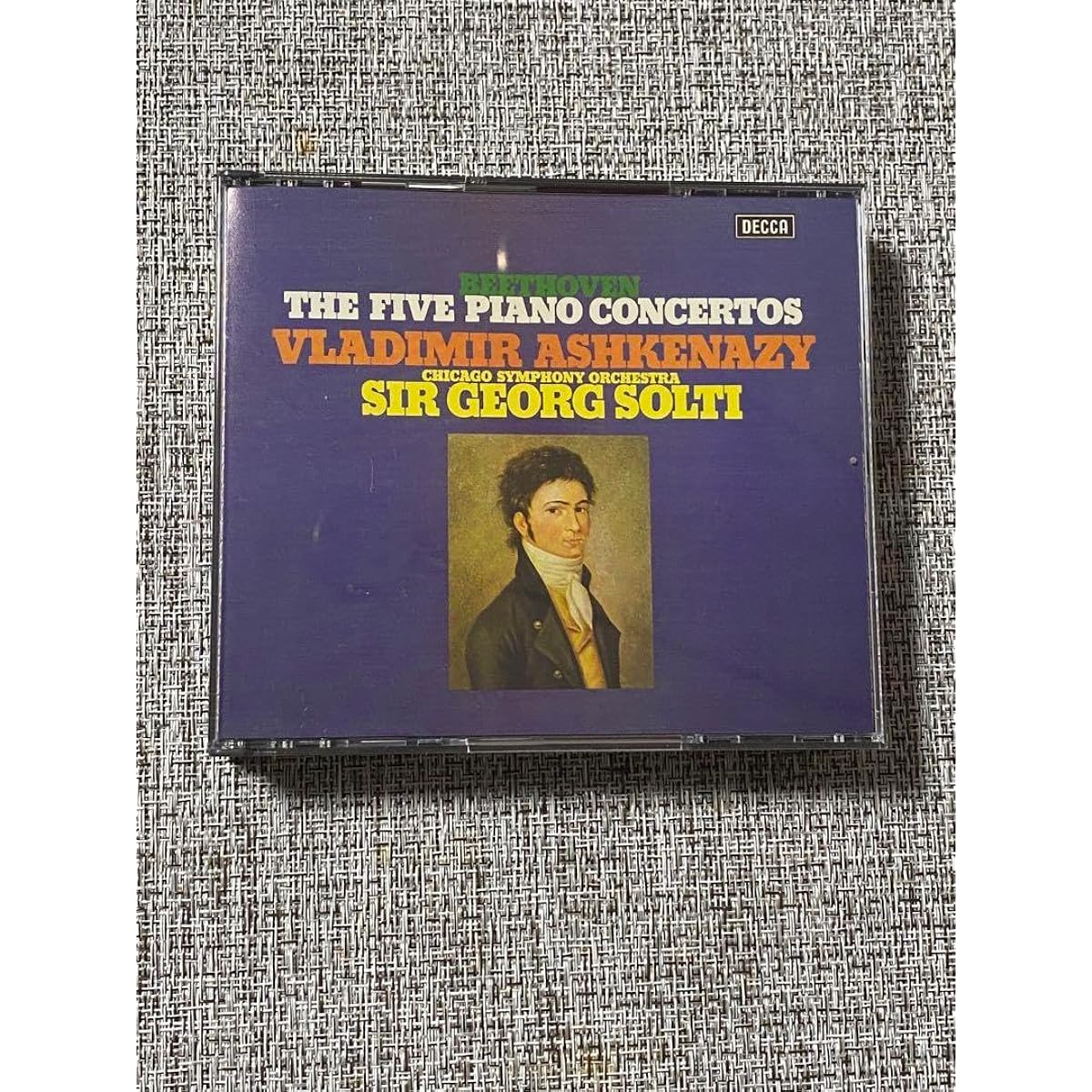 Beethoven: Complete Piano Concertos Ashkenazy (P) Solti/CSO
