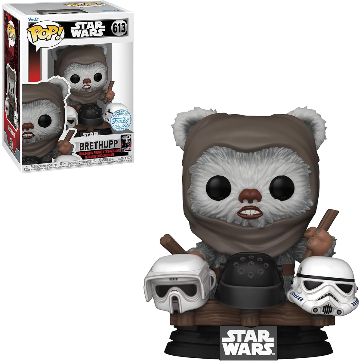 Funko Star Wars Return of the Jedi Breath Up with Helmet 40th Anniversary POP! Vinyl
