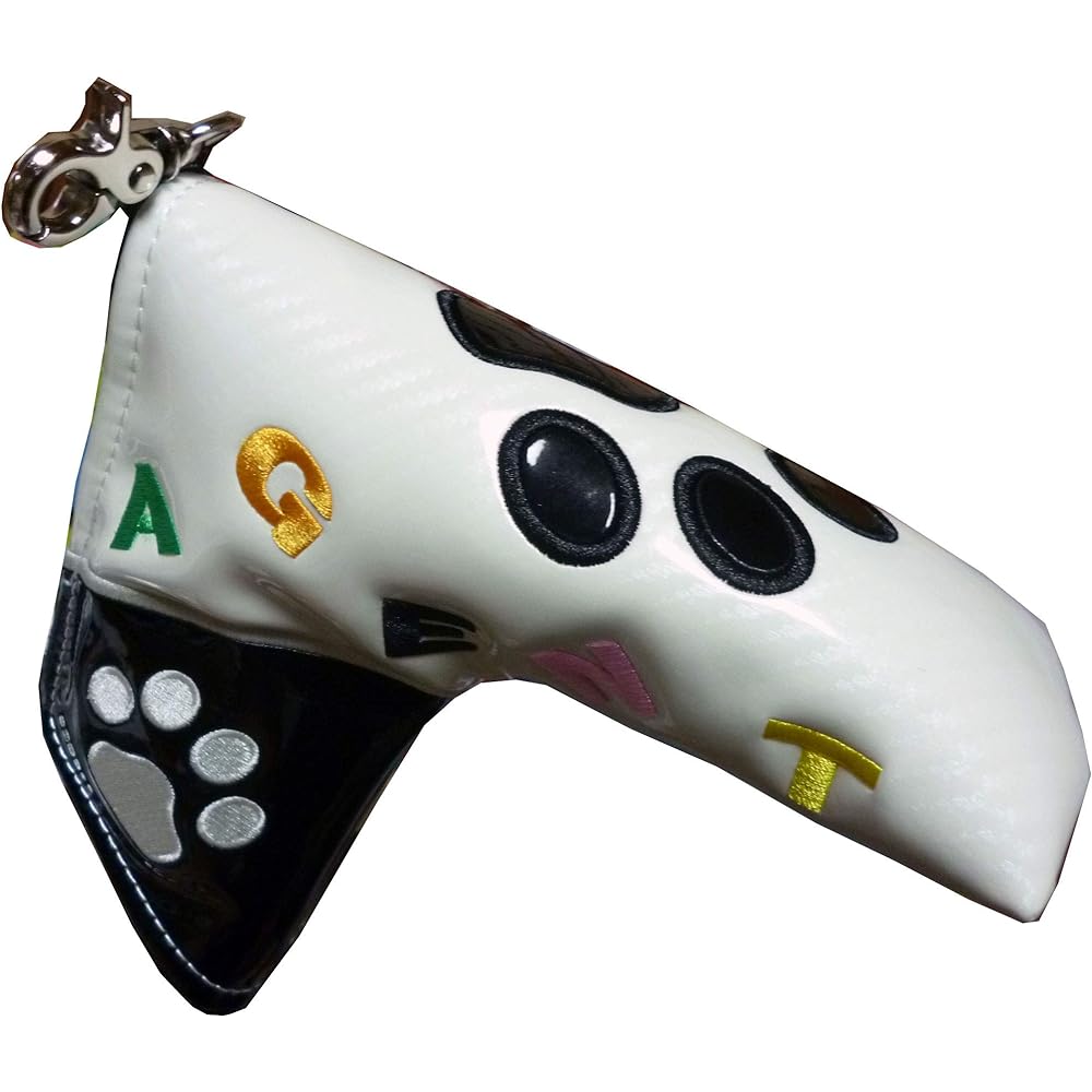 Golf Putter Cover Paw Design Pin Type Magnetic Type