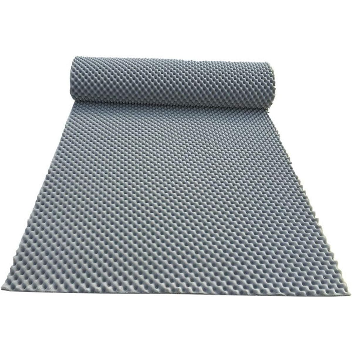 Floor Cushion Soundproof Foam Panel, Thick, Easy to Install, Sound Absorbing Cotton, Industrial Soundproofing, Sound Absorbing Foam (Yellow) (Gray)
