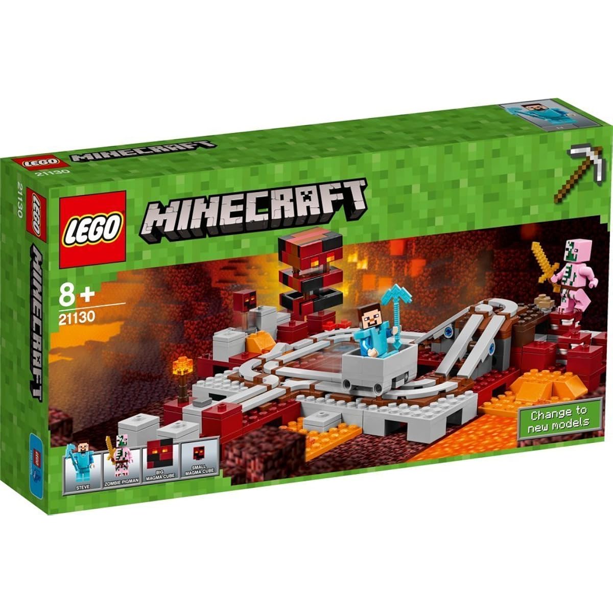 LEGO Minecraft Nether Train Nether Train 21130 [Parallel Import]
