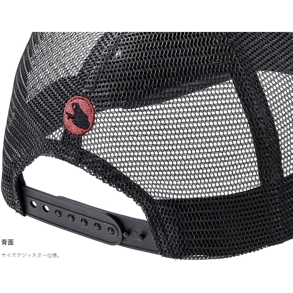 Gamakatsu Half Mesh Cap (Box Logo) GM9104 Black x Gold L