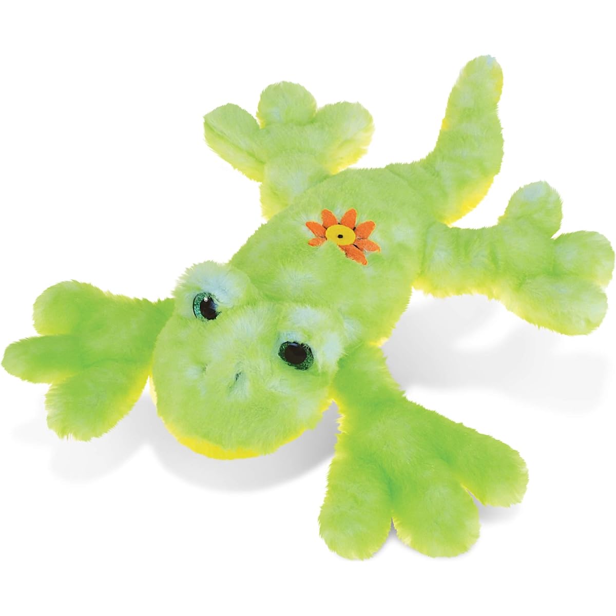 DolliBu Stuffed Animal Gecko Plush Toy - Soft Plush Toy Huggable Green Gecko Lizard Adorable Gecko Stuffed Animal Cute Desert Reptile Cuddly Gift for Kids and Adults - 13.5 Inch