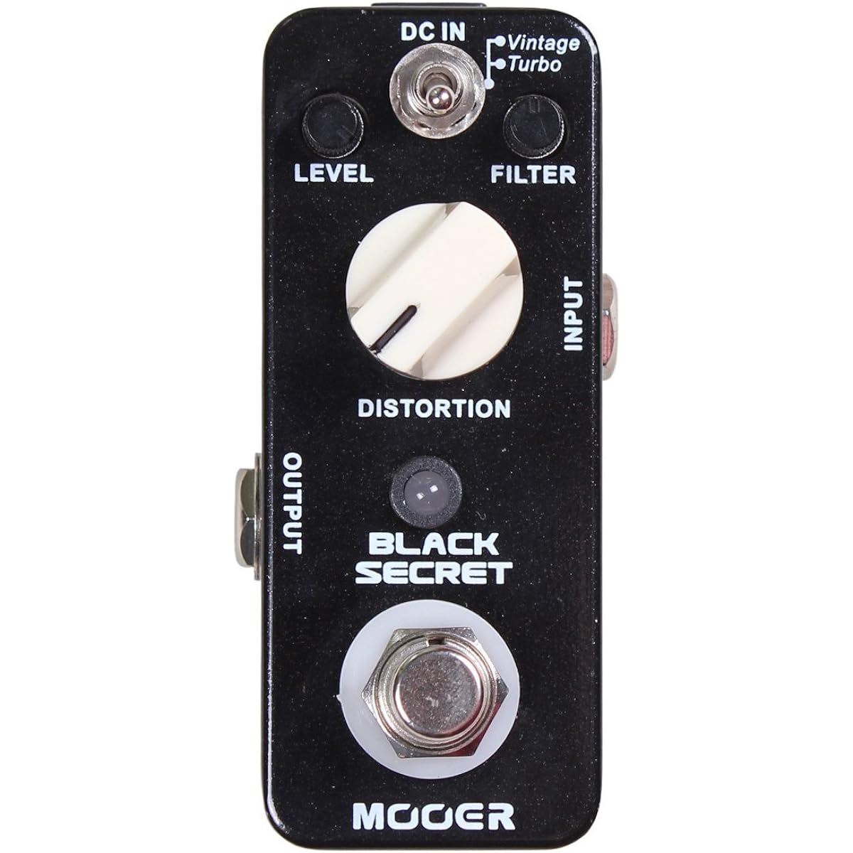 [Parallel import goods] Mooer Black Secret, distortion micro pedal