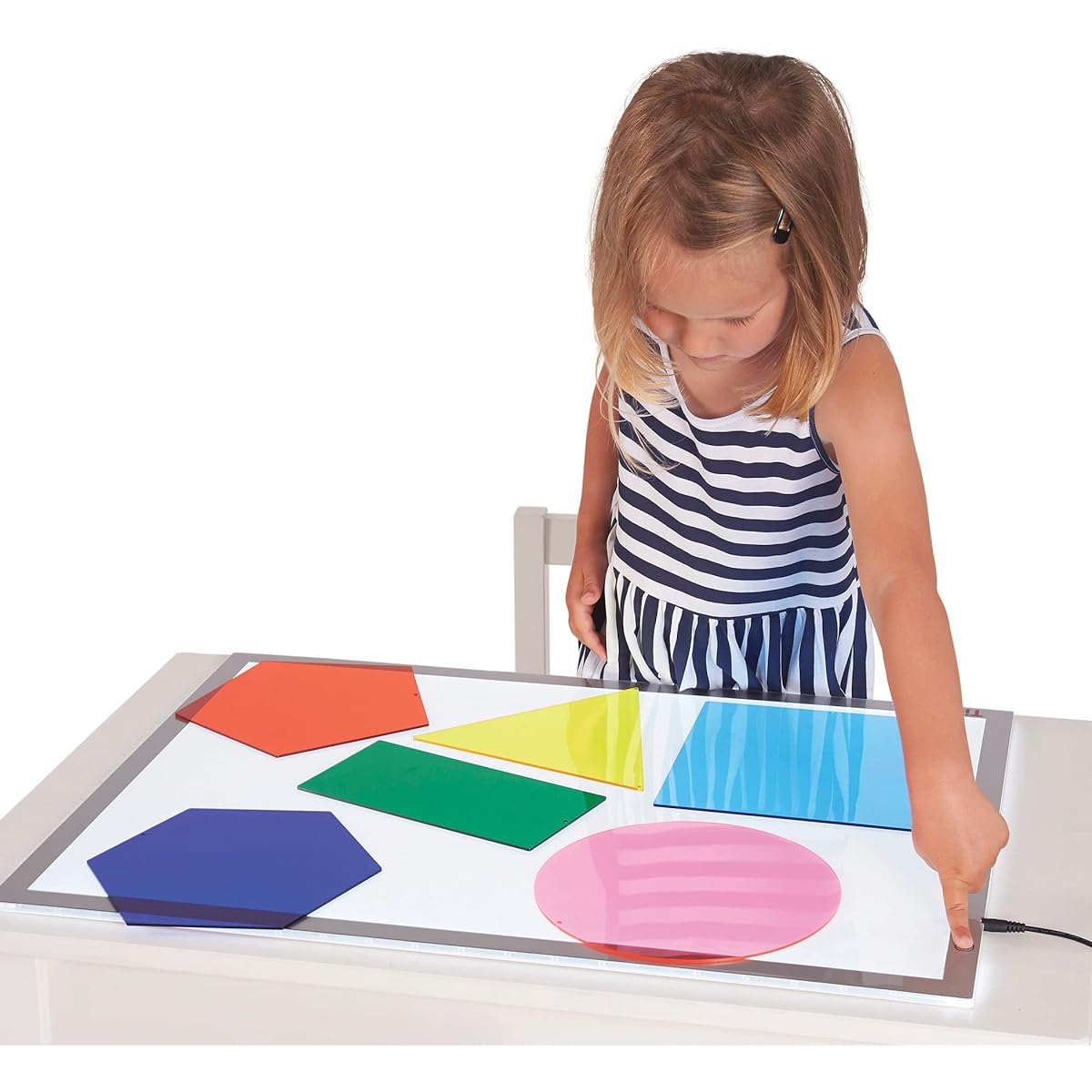 TickiT 72395 Jumbo Color Board Mix Shaped Feeder, 200mm Diameter (Pack of 6)