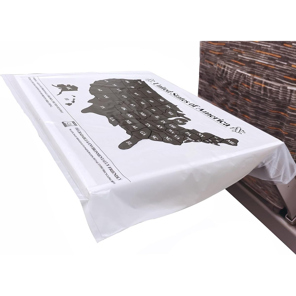 Set of 12 Disposable Tray Table Covers Airplane Travel Essentials for Infants/Kids/Adults Travel Essentials Perfect for Airplane Seat Tray Tables