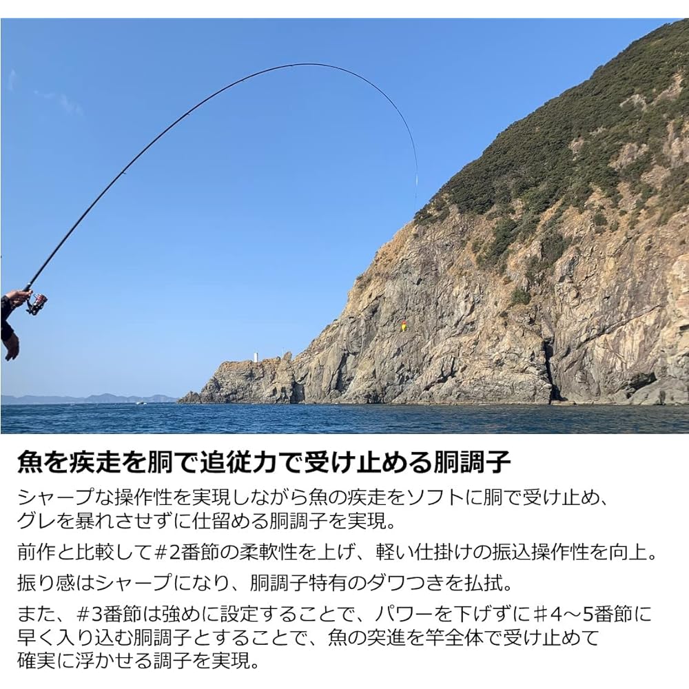 DAIWA Iso Rod Megadis HR/Long Throw (2021 Model)