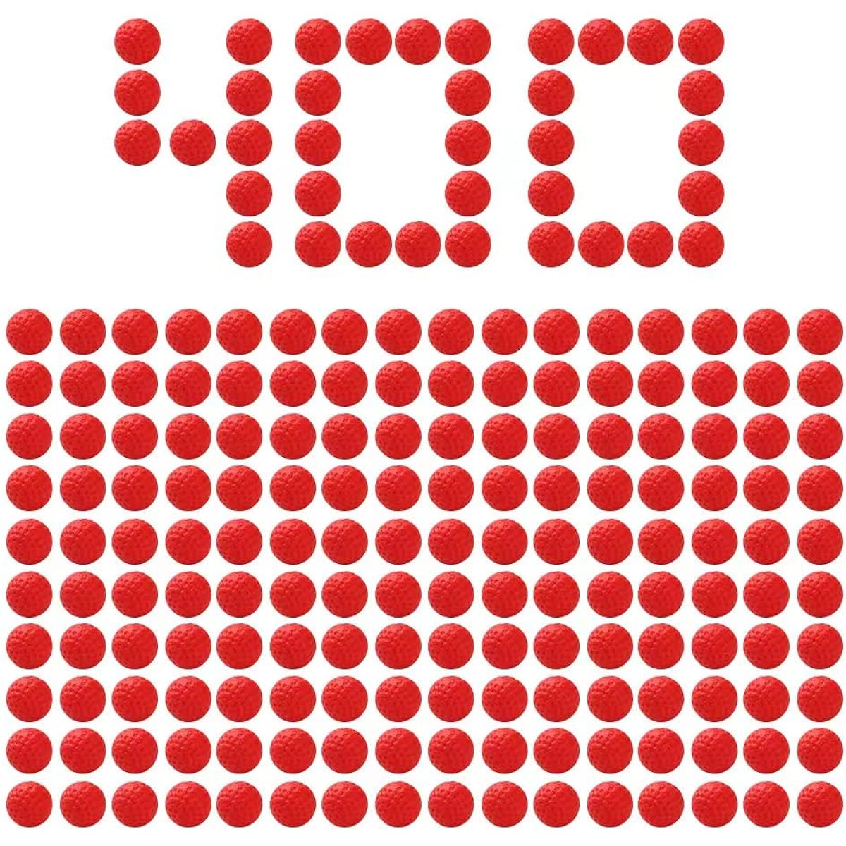 Nerf Hyper (not compatible with Nerf Rival) - Red