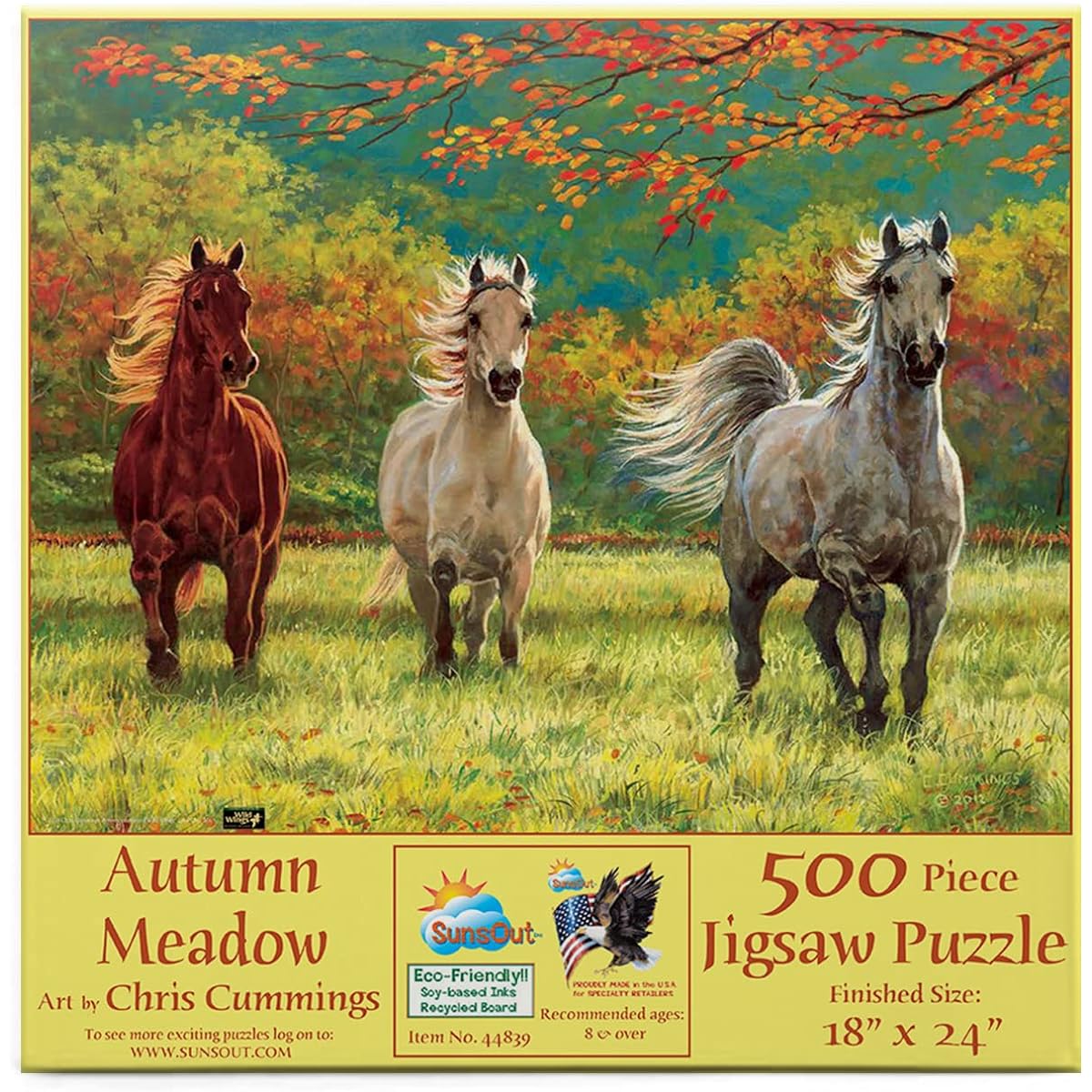 SunsOut Jigsaw Puzzle Autumn Meadow 500 Pieces