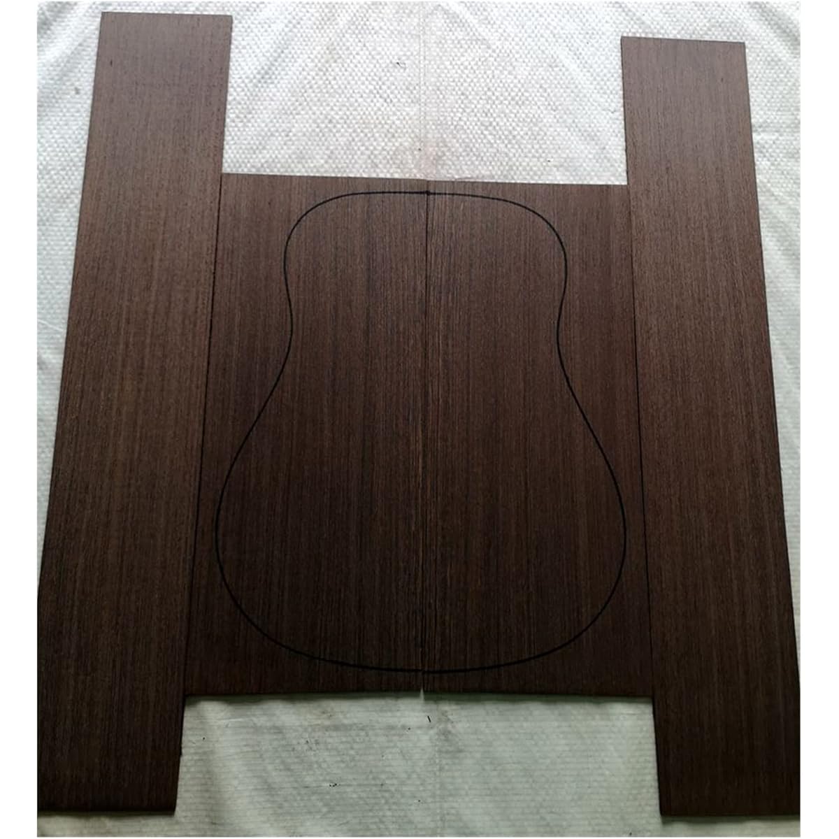 Solid wood guitar board Making side and back panels for guitar wood accessories Guitar body (Color: 7)
