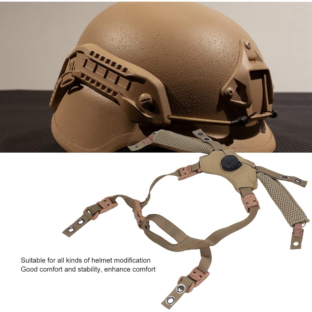 Helmet suspension system, exquisite helmet chin strap adjustable dial, with screws for modification