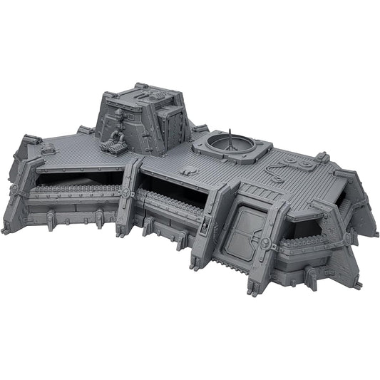 War Scenery Tabletop Terrain Grim Dark Field Command HQ 28mm 32mm Miniatures for Wargames and RPGs
