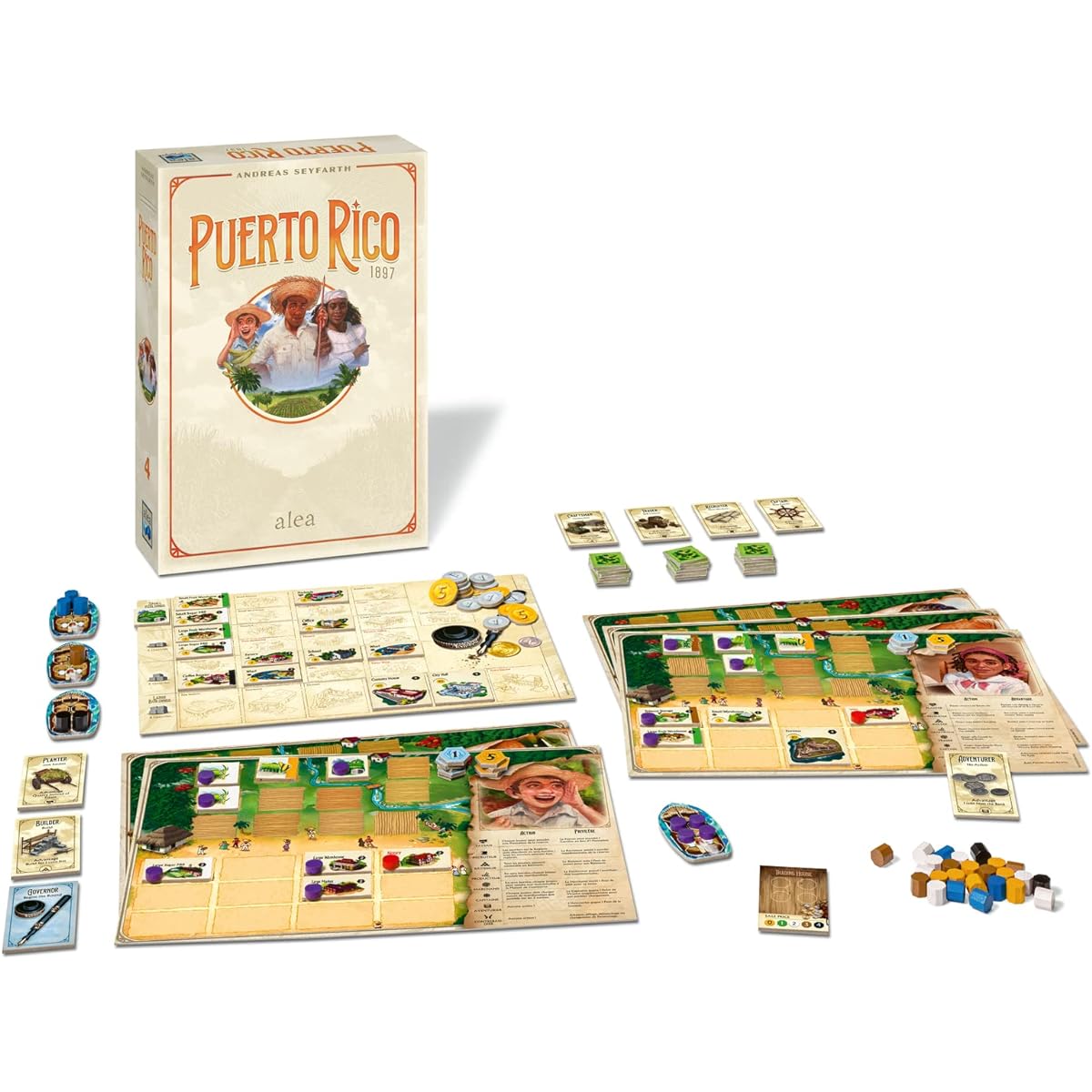 Puerto Rico 1897 Hobby Board Game