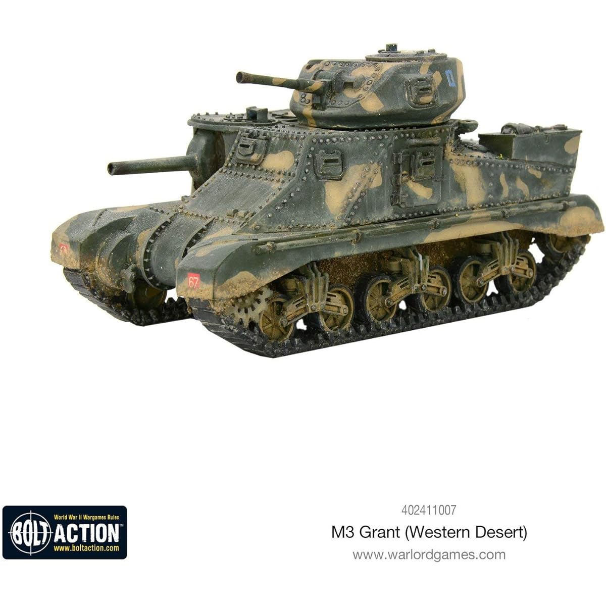 Warlord Games, Bolt Action, M3 Grant (Western Desert)