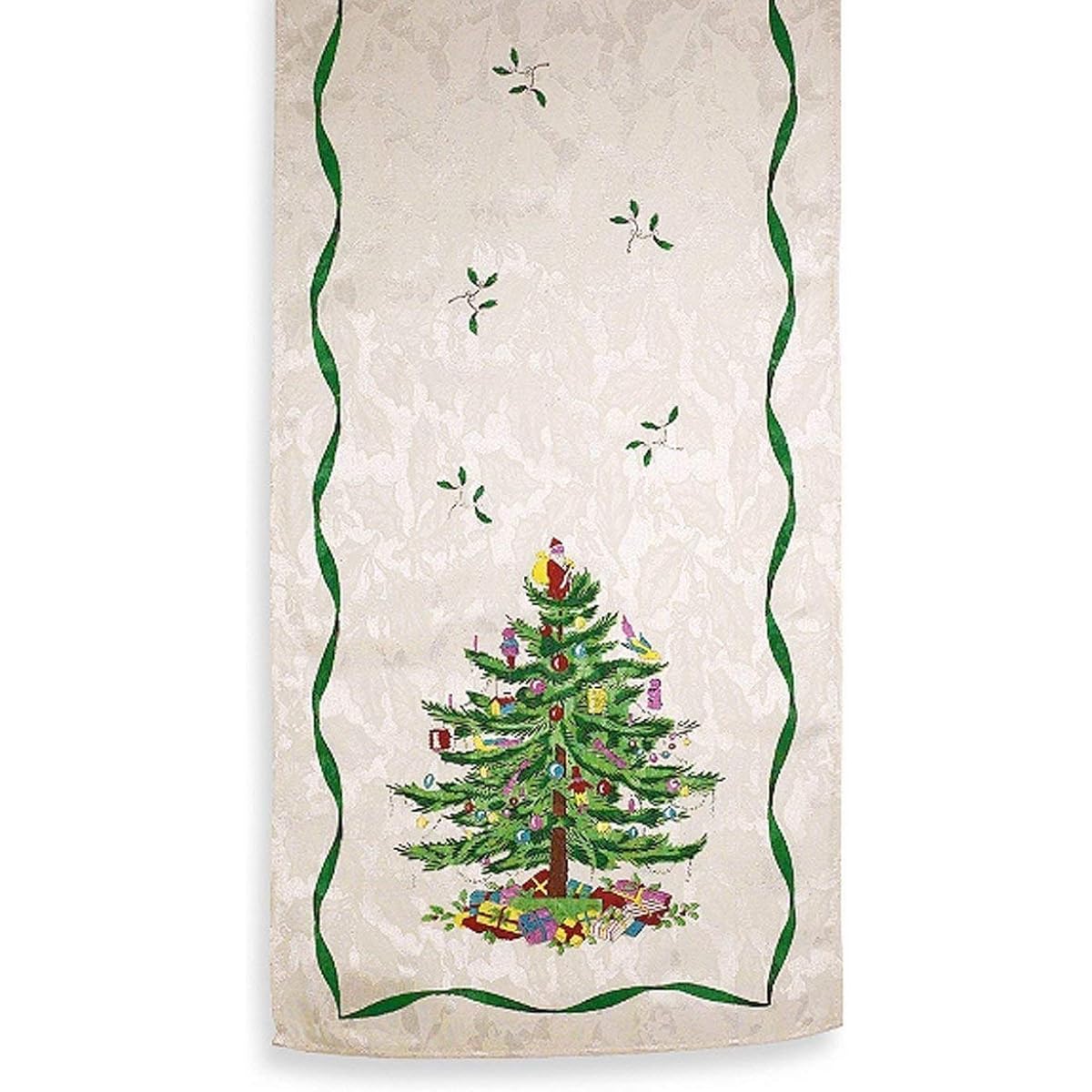 Spode Christmas Tree Runner 35.6cm X 182.9cm