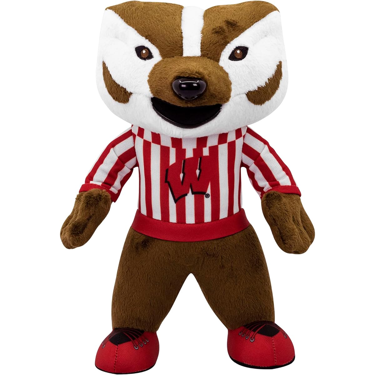 Bleacher Creatures Wisconsin Badgers Bucky Badger 10" Mascot Plush Figure Mascot for Play and Display