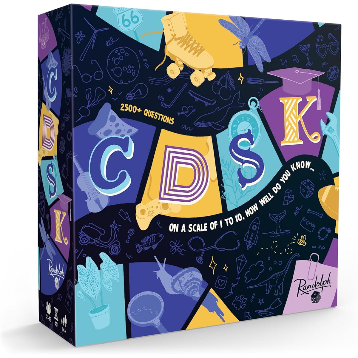 Randolph CDSK | Trivia and Team Games | Ages 14+ | 2-16 players | 45 minutes
