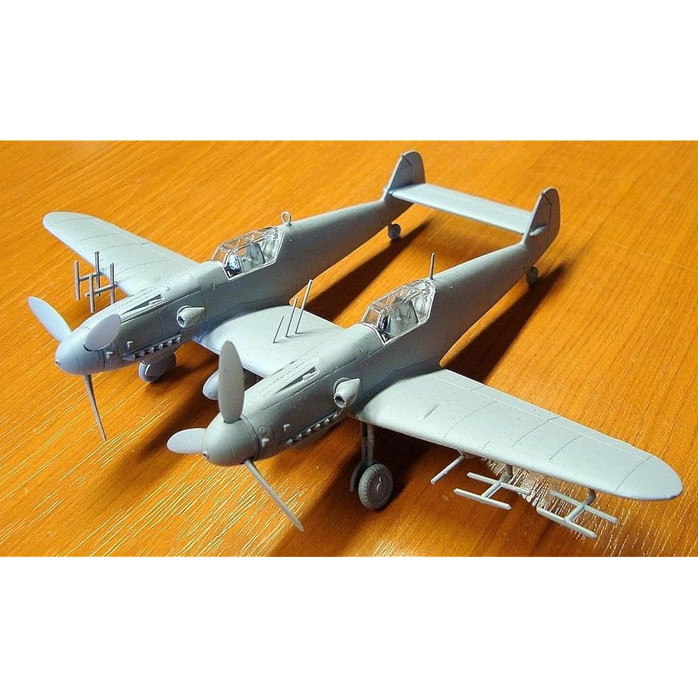 Retrowings 1/72 Luftwaffe Messerschmitt Bf109Z-2 prototype twin-engine night fighter plastic model RTW7201