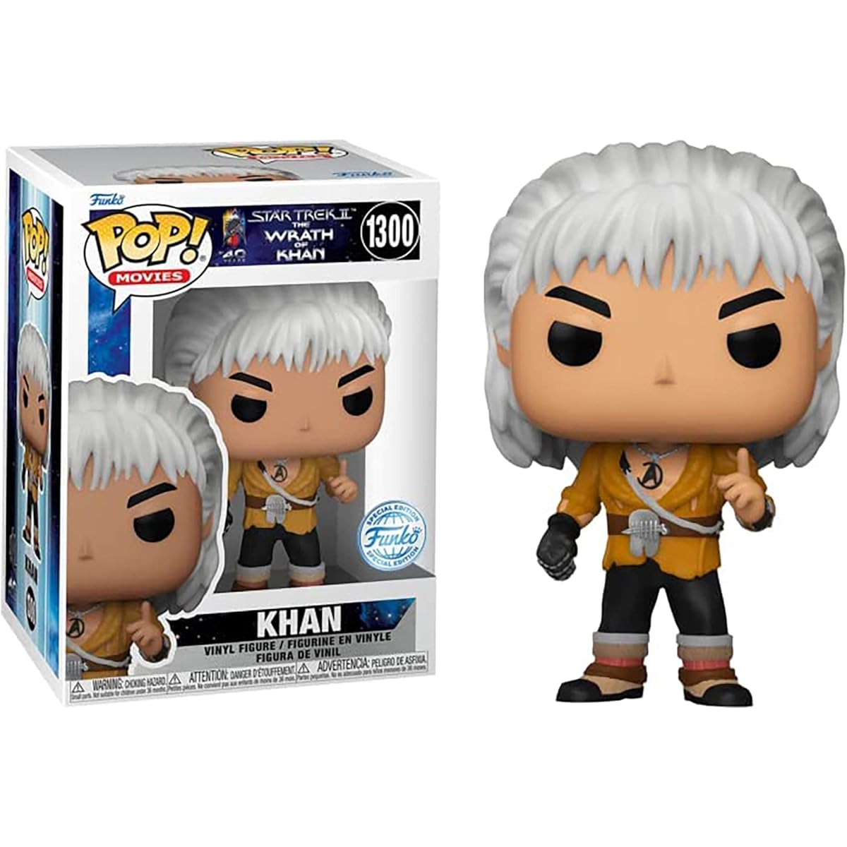 Funko Pop! The Wrath of Khan Star Trek Khan #1300