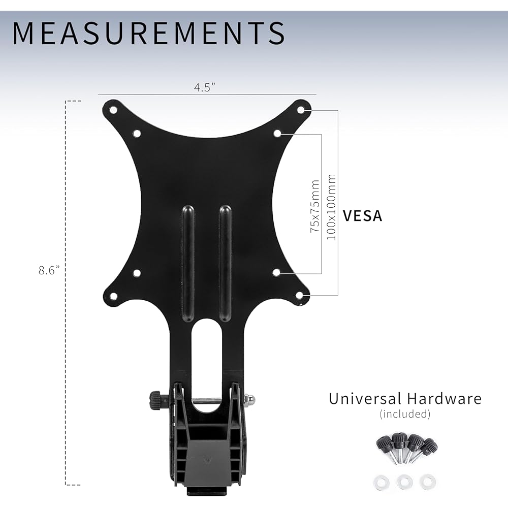 VIVO VESA Adapter Plate Bracket for Asus VZ Series Monitor VZ229HE, VZ229N, VZ239H-W, VZ249H, VZ249HE, VZ279H, VZ27AQ, VZ239HE, VZ279HE, MOUNT-ASVZ01