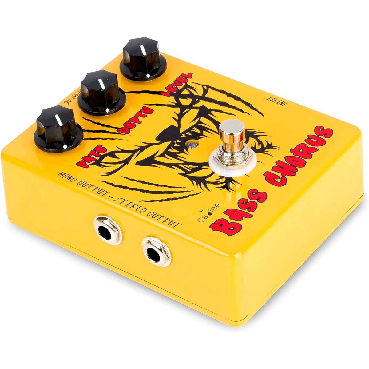 Caline BASS Chorus Pedal CP-83 Analog Circuit Design Mono/Stereo Output Mode