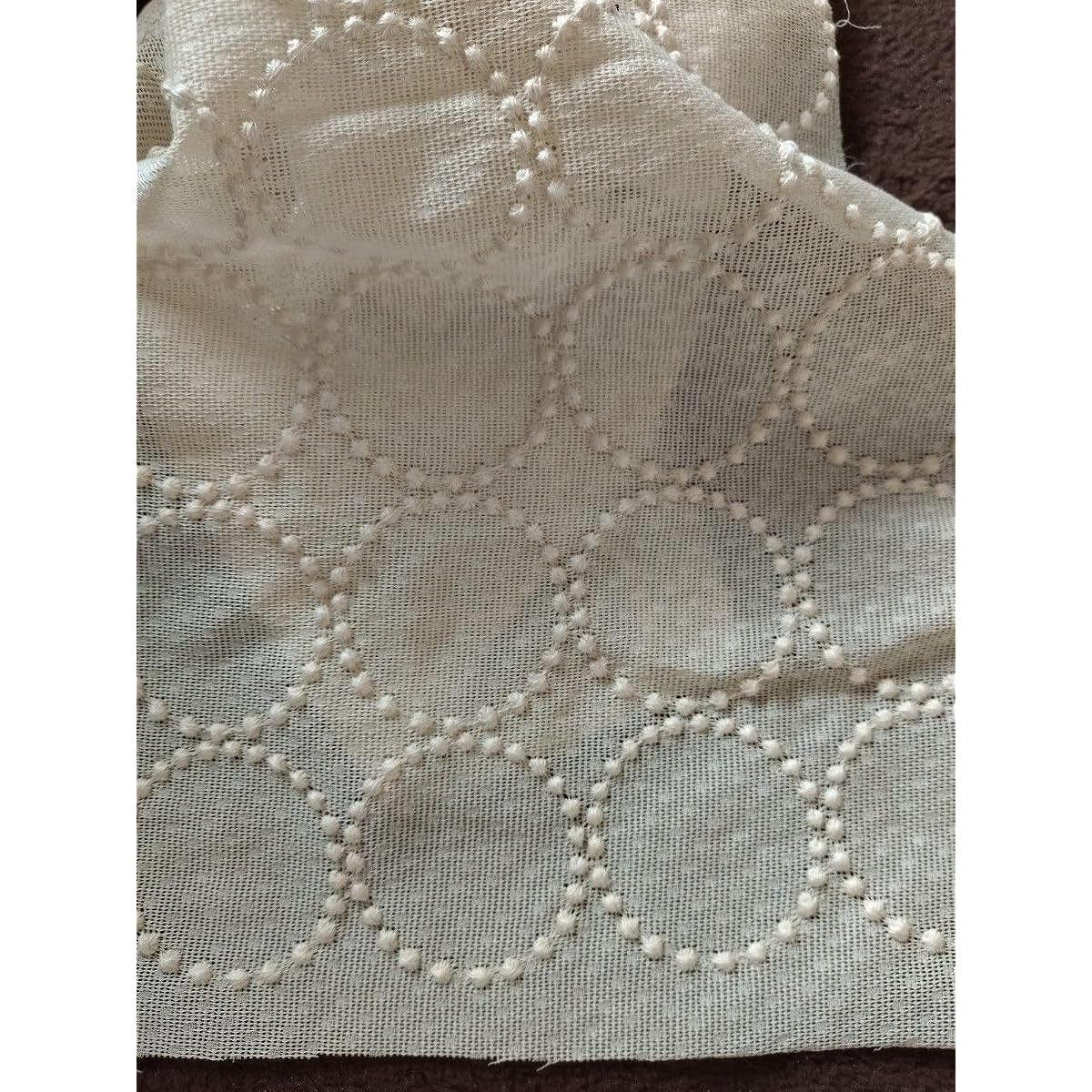 Mina Perhonen Tambourines 100 pieces mina perhonen beige fabric light beige embroidery
