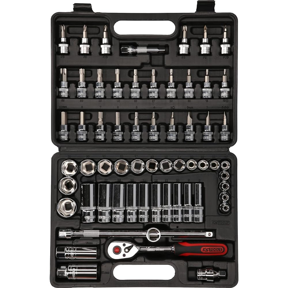 KS TOOLS 3/8" CHROMEplus Socket Set 61 pcs 3/8" CHROMEplus Socket set 61 pcs 918.0661