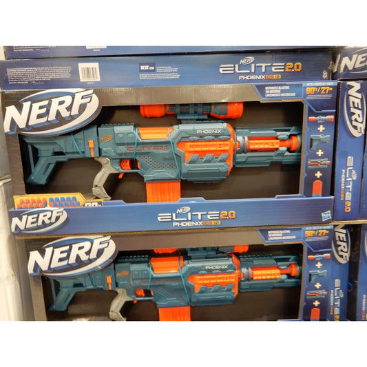 NERF CS-10 Phoenix Elite 2.0 Electric Foam Dark Blaster